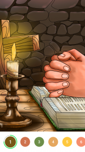 اسکرین شات 3 بازی Bible Color - Color by Number