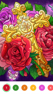 اسکرین شات 5 بازی Bible Color - Color by Number