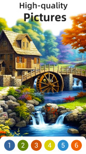 اسکرین شات 1 برنامه Super Color® - Paint by Number