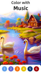 اسکرین شات 6 برنامه Super Color® - Paint by Number