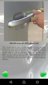 اسکرین شات برنامه How To Unlock a Car 3