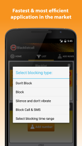 اسکرین شات برنامه Block-Spam 5