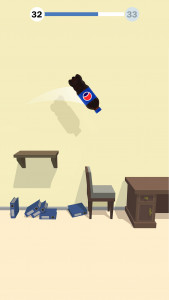 اسکرین شات 3 بازی Bottle Flip 3D — Tap & Jump