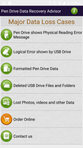 اسکرین شات برنامه USB Drive Data Recovery Help 1