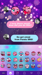 اسکرین شات برنامه Fancy SMS Free Emoji Keyboard 3