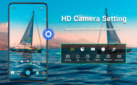 اسکرین شات برنامه HD Camera -Video Filter Editor 8