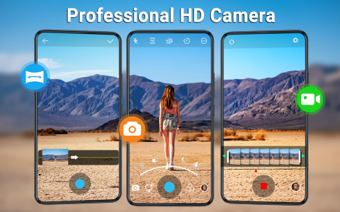اسکرین شات برنامه HD Camera -Video Filter Editor 1
