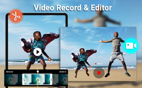 اسکرین شات برنامه HD Camera -Video Filter Editor 2