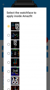 اسکرین شات برنامه Amazfit Bip S Watchfaces 4