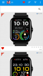 اسکرین شات برنامه Amazfit GTS 2/2e Watchfaces 7