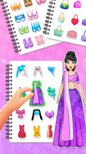 اسکرین شات 5 بازی Paper Doll Dress Up Challenge