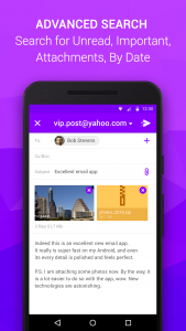 اسکرین شات برنامه Email App for Android 3