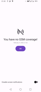 اسکرین شات برنامه GSM Signal Monitor & SIM Info 1