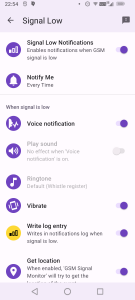 اسکرین شات 7 برنامه GSM Signal Monitor & SIM Info