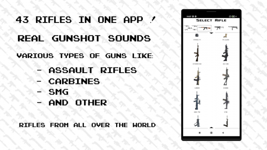 اسکرین شات برنامه Guns - Rifles Simulator 2