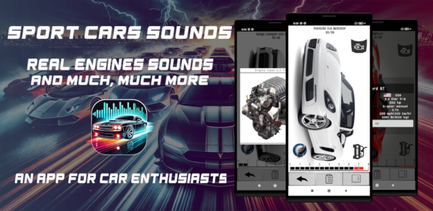 اسکرین شات 1 برنامه Sport Cars Sounds