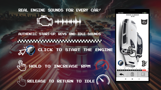 اسکرین شات 2 برنامه Sport Cars Sounds