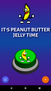 اسکرین شات برنامه Banana Jelly Button: Sound Meme 3