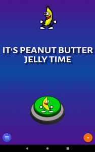 اسکرین شات برنامه Banana Jelly Button: Sound Meme 7