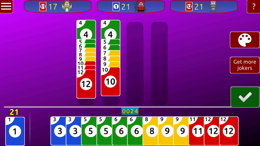 اسکرین شات 4 بازی Skip Rummy
