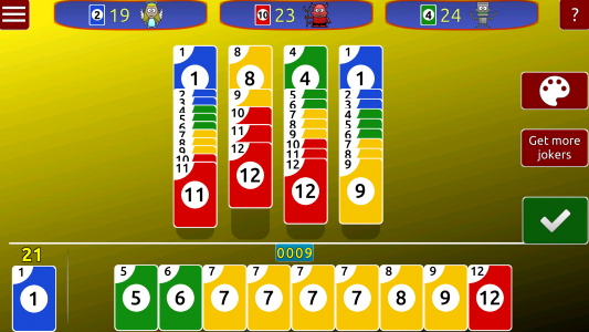 اسکرین شات 3 بازی Skip Rummy
