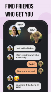 اسکرین شات 4 برنامه Pdb App: Personality & Friends