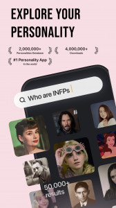 اسکرین شات 1 برنامه Pdb App: Personality & Friends