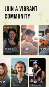 اسکرین شات 3 برنامه Pdb App: Personality & Friends