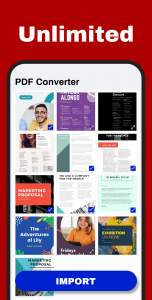 اسکرین شات برنامه Image to PDF Converter 3