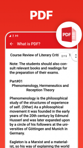 اسکرین شات 2 برنامه Document Reader: Read All File