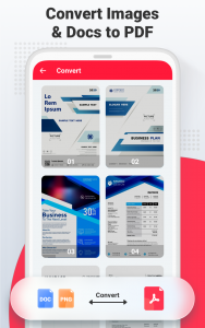 اسکرین شات 2 برنامه PDF Editor & Convert & Reader