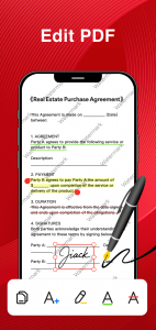 اسکرین شات 3 برنامه PDF Reader & Editor