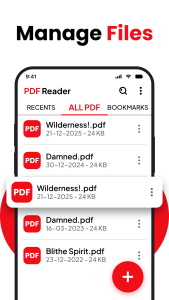 اسکرین شات 1 برنامه PDF Reader: PDF Viewer App