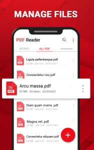 اسکرین شات برنامه PDF Reader: PDF Viewer App 1