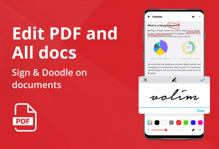 اسکرین شات برنامه پی دی اف خوان - PDF Reader 5