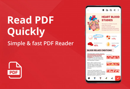 اسکرین شات برنامه پی دی اف خوان - PDF Reader 2