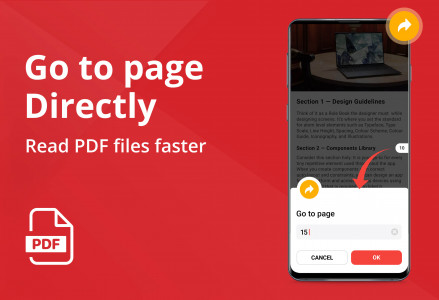 اسکرین شات برنامه پی دی اف خوان - PDF Reader 7