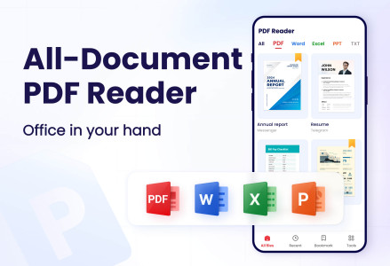 اسکرین شات 1 برنامه PDF Reader - PDF Viewer