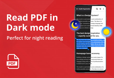 اسکرین شات برنامه پی دی اف خوان - PDF Reader 3