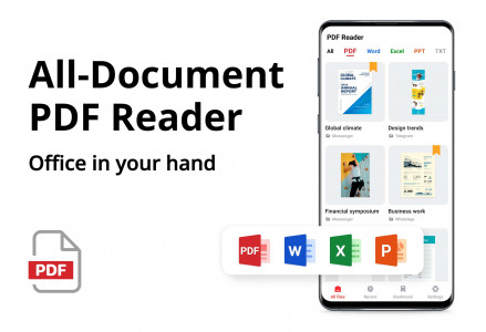 اسکرین شات 1 برنامه PDF Reader - PDF Viewer