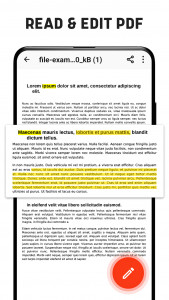 اسکرین شات 4 برنامه PDF Reader and PDF Editor App