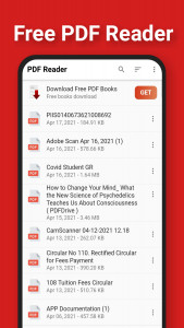 اسکرین شات 2 برنامه PDF Reader - PDF Viewer & PDF