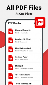 اسکرین شات برنامه PDF Reader - Read All PDF 2