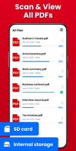 اسکرین شات 2 برنامه PDF Reader - PDF Editor
