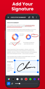 اسکرین شات 5 برنامه PDF Reader - PDF Editor