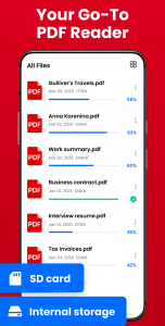 اسکرین شات 2 برنامه PDF Reader - PDF Editor