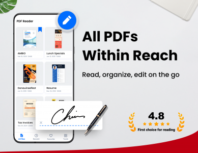 اسکرین شات 1 برنامه PDF Reader - PDF Editor