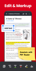 اسکرین شات 4 برنامه PDF Reader - PDF Editor