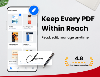 اسکرین شات 1 برنامه PDF Reader - PDF Editor