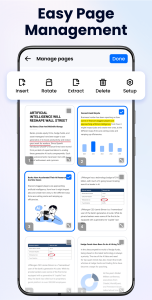 اسکرین شات 4 برنامه PDF Reader - PDF Editor